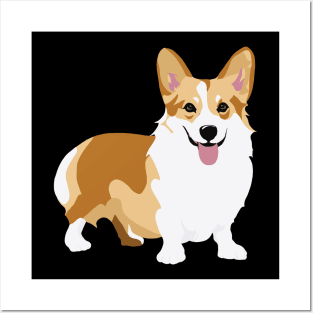 Corgi Posters and Art